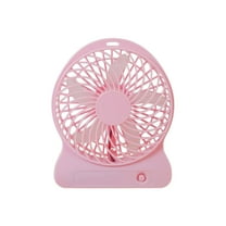Outoloxit Desktop USB Charging Fan Bedside Three Speed Adjustment Small Fan Silent Fan Portable Small Table Fan Suitable for Office and Bedroom