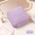 thumbnail image 1 of Outoloxit Discreet Sanitary Napkin Pouch - Portable Water-Resistant Menstrual Pad Holder for Women & Girls, Reusable Travel & School Organizer, 5X5X1.5 Inch, 1 of 7