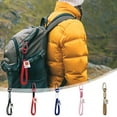 thumbnail image 1 of Outoloxit Double Buckle Lanyard for Hiking Phone Keys, Swivel Keychain with Adjustable Nylon Strap, Heavy Duty Metal Clip for Cell Phone Case, Backpack, Outdoor Gear, 1 of 7