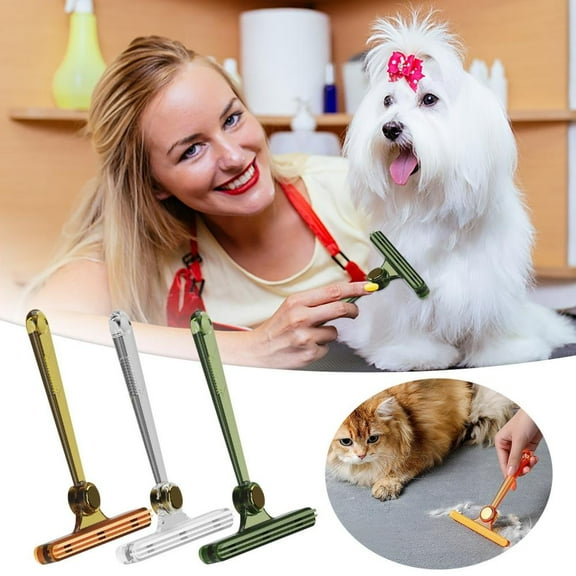 Outoloxit Double-Sided Electrostatic Lint Remover Brush for Clothes, Pet Hair, Sofa & Carpet