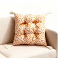 thumbnail image 1 of Outoloxit Elegant Bowknot Tea Chair Cushion 17.71x17.71 Inch Square Seat Pad for Dining Room Living Room Decor Comfortable Polyester Fiber Home Accent, 1 of 5