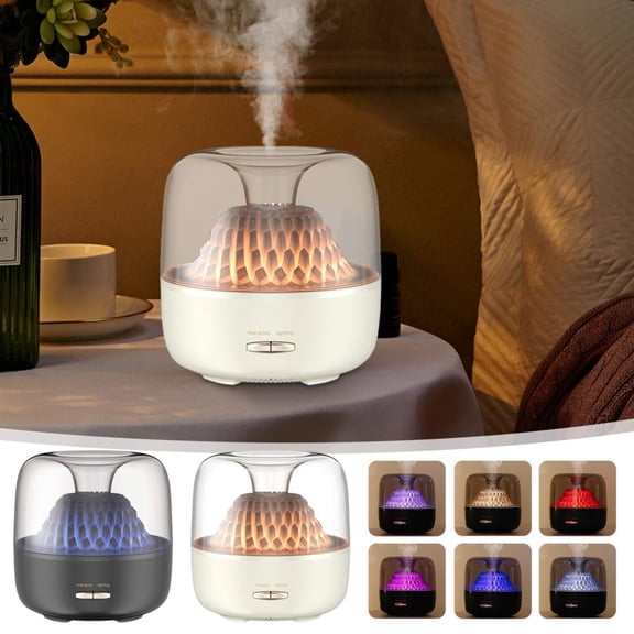 Outoloxit Essential Oil Diffuser with Remote Control, Color Changing LED Lights, 2 Mist Modes, Humidifier for Home Office Aromatherapy to Improve Sleep and Reduce Stress