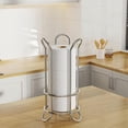 thumbnail image 1 of Outoloxit Freestanding Toilet Paper Holder for Bathroom and Kitchen, Space-Saving Metal Organizer with No Assembly Required, Holds 3 Rolls, 1 of 7