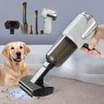 thumbnail image 1 of Outoloxit Handheld Vacuum Cleaner for Pet Hair and Car, Portable Cordless USB Rechargeable with 15000Pa Powerful Suction, Washable Filter and 5 Accessories for Home and Auto Cleaning, 1 of 7