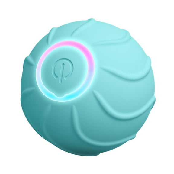 Outoloxit Interactive Dog Toy with 2 Modes, Automatic Rolling and Jumping Ball, LED Lights, Durable Chew-Resistant, USB-C Rechargeable for Small to Medium Dogs