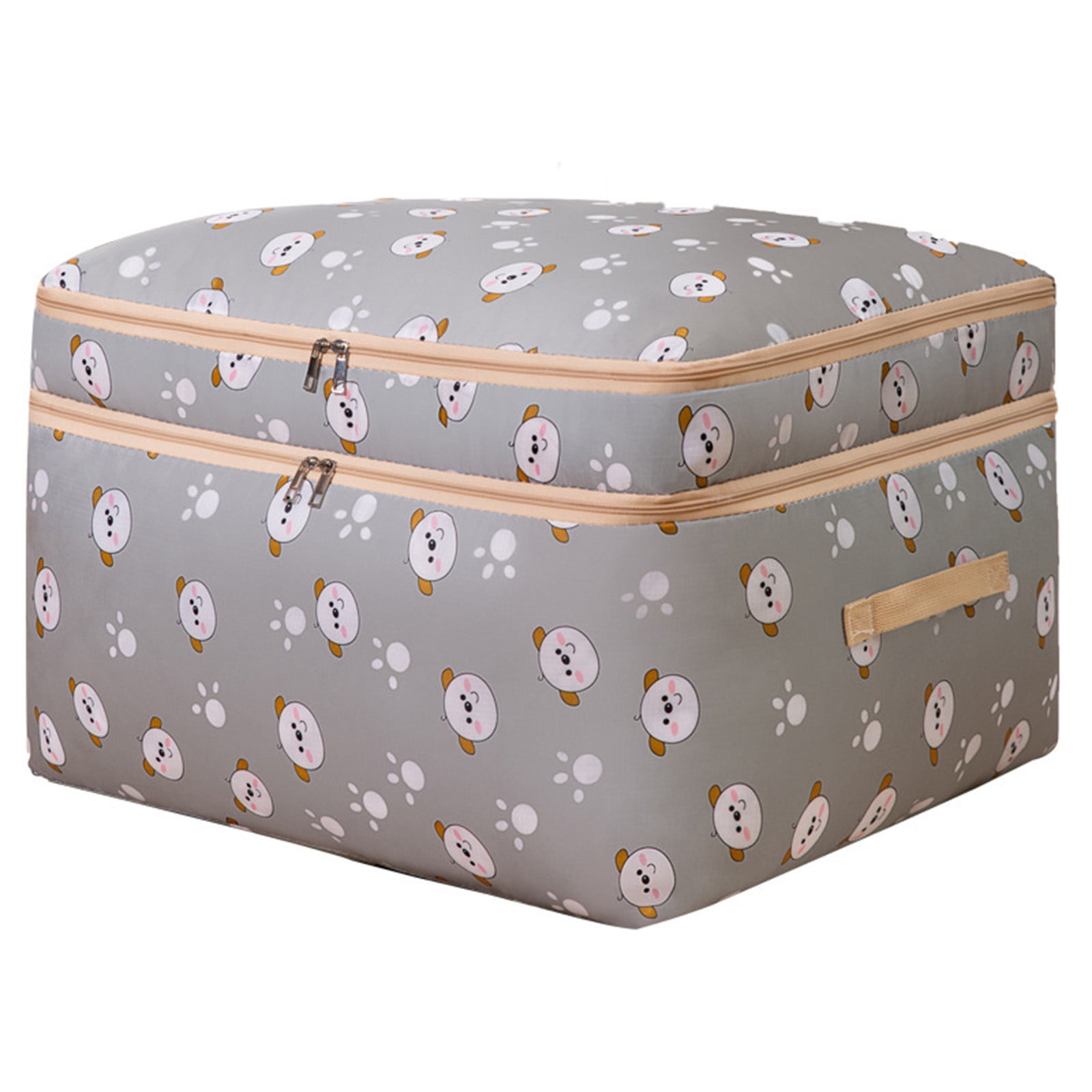 Outoloxit Large Storage Bags, Folding Moving Comforter Blanket Storage Bags Closet Organizers