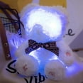 thumbnail image 1 of Outoloxit Light Up Recording Bear Toy - Cute Stuffed Animal with 10-Second Voice Message Recorder & LED Glow, Perfect Valentine's Day Gift for Her, 1 of 7