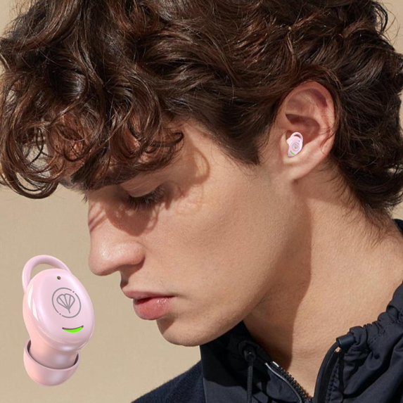 Outoloxit Mini Wireless Sleep Earbuds Bluetooth 5.3, Comfortable In-Ear for Sleeping, IPX5 Sweatproof, 5H Playtime 12H Battery Life, HD Audio