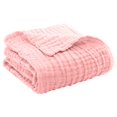 thumbnail image 1 of Outoloxit Muslin Blanket 51x59 Inch Lightweight Summer Blanket for Adults and Kids, Breathable and Soft, Hypoallergenic, Multi-Use for Bed, Sofa, Travel, 1 of 7