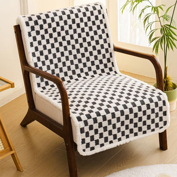 Outoloxit Office Chair Cushion with Backrest, Extra Thick Plush Non-Slip Seat Pad, Foldable Design with Straps for Recliner, Sofa, and Stool