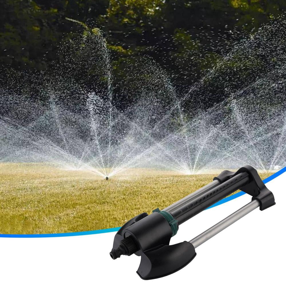 Outoloxit Oscillating Sprinkler for Automatic Garden and Lawn Irrigation, Adjustable Wide-Angle Water Spray for Even Watering in Vegetable Patch and Flower Beds, Durable and Easy to Use