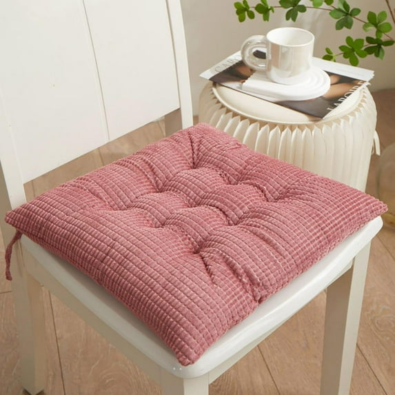 Outoloxit Outdoor Chair Cushions, Solid Color Cushion Office Chair Sofa Cushion Student Stool Adjustment Hip Cushion, 16x16in