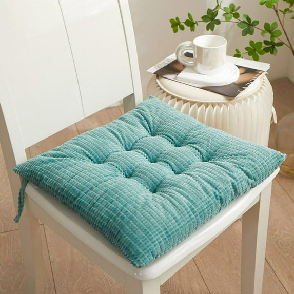 Outoloxit Outdoor Chair Cushions, Solid Color Cushion Office Chair Sofa Cushion Student Stool Adjustment Hip Cushion, 16x16in