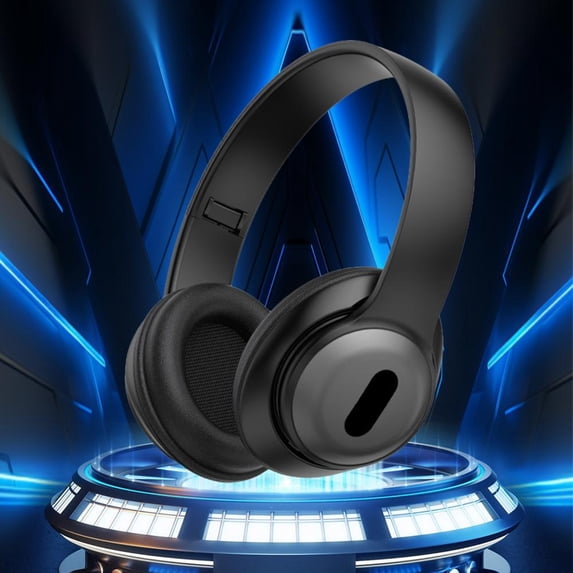 Outoloxit P11 Wireless Bluetooth Over-Ear Headphones with FM Radio