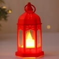 thumbnail image 1 of Outoloxit Portable Hexagonal Wind Lamp - Battery Operated Electronic Candle for Festival and Home Decor with Easy Flip Switch, 1 of 7