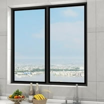 Outoloxit Self-Adhesive Magnetic Window Screen for Mosquito and Insect Protection 19.68X39.37 Inch Easy Install No Drill Removable Washable Polyester Mesh