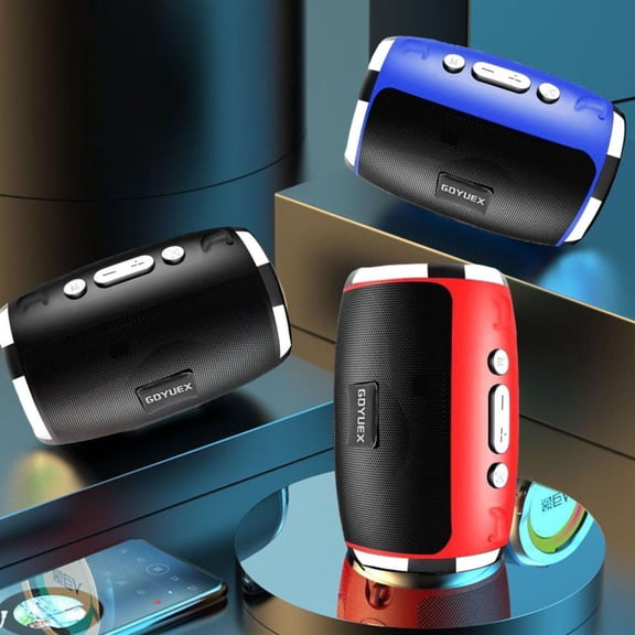 Outoloxit Smart Bluetooth Speaker with 360° Panoramic Sound, 20-Hour Battery, High Volume, for Car and Home Use