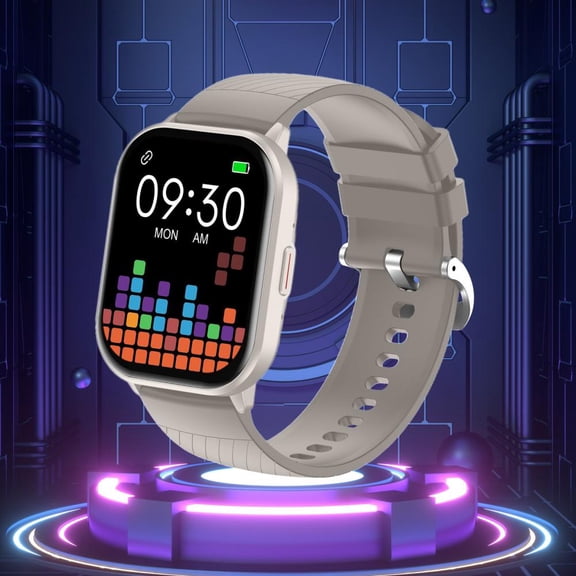 Outoloxit Smart Sports Watch for Men and Women with Bluetooth Calling, 45-Day Battery Life, 2.01" HD Display, Custom Dials