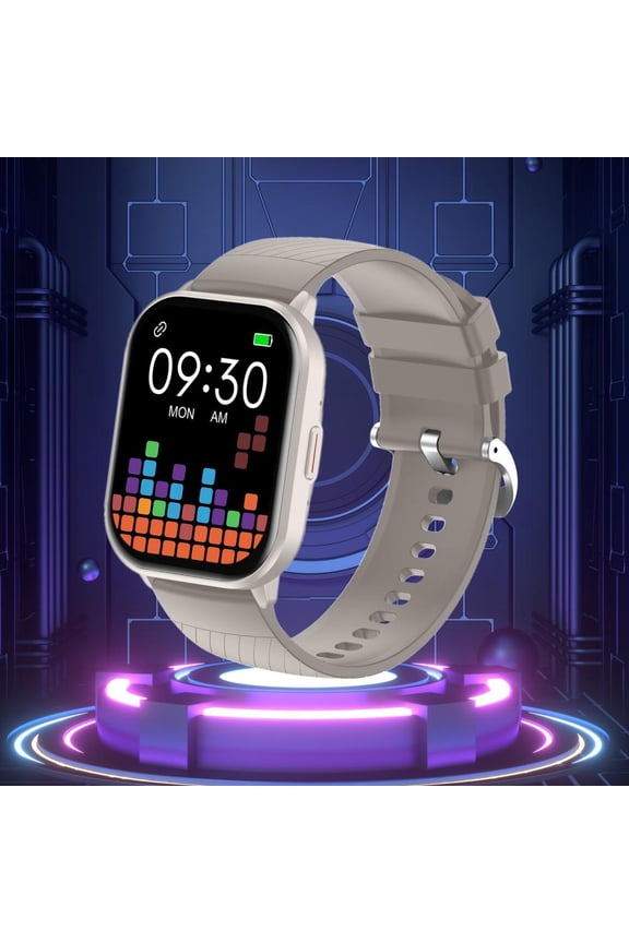 Smart Sports Watch for Men and Women with Bluetooth Calling, 45-Day Battery Life, 2.01" HD Display, Custom Dials