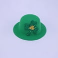 thumbnail image 1 of Outoloxit St. Patrick's Day Green Hat with Hair Clip - Fun Irish Party Decor for Adults & Kids, Lightweight Festival Celebration Hat for Parade & Events, 1 of 5