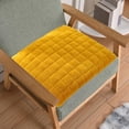 thumbnail image 1 of Outoloxit Thick Plush Seat Cushion for Office Chair, Non-Slip Soft Chair Pad for Home, Student, Wheelchair, 15.75x15.75 Inch All-Season Comfort, 1 of 5