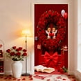 thumbnail image 1 of Outoloxit Valentine's Day Door Decorations 35 x 72 Inches, Durable Polyester Door Cover & Wall Hanging for Holiday Party, Festive Atmosphere Home Decoration, 1 of 7