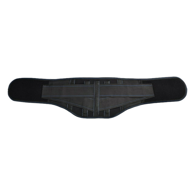 Outoloxit Waist Support Belt with Magnet, Magnetic Back Braces for Lower Back Pain Relief, Self Heating & Soothing Back Support Belt, Black XXL