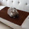 thumbnail image 1 of Outoloxit Waterproof Dog Sofa Mat with Pillow & Cooling Pad, 39x30 Inch Pet Bed for Medium Dogs, Furniture Protector, Machine Washable, 1 of 8