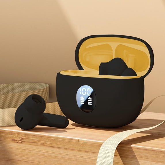 Outoloxit Wireless Earbuds Bluetooth 5.3 with IPX5 Waterproof, Hi-Fi Sound, Charging Case & Built-in Mic