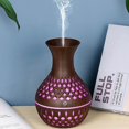 thumbnail image 1 of Outoloxit Wood Grain Desktop Humidifier with Aromatherapy and Color Changing Mood Light for Home and Office, 1 of 8