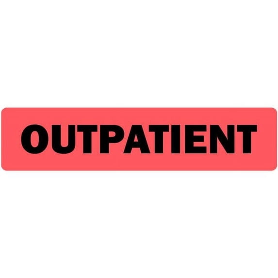 Outpatient Medical Labels