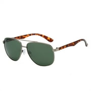 Piranha Eyewear Outpost Polarized Aviator Sunglasses for Men with Green Lenses