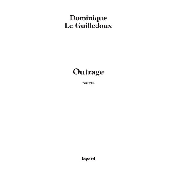 Outrage, (Paperback)