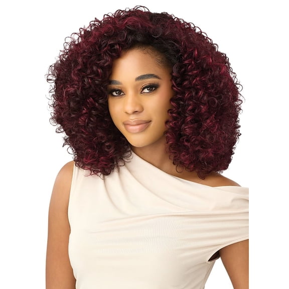 Outre Albany Quick Weave Half Wig Cap 16" Wigs