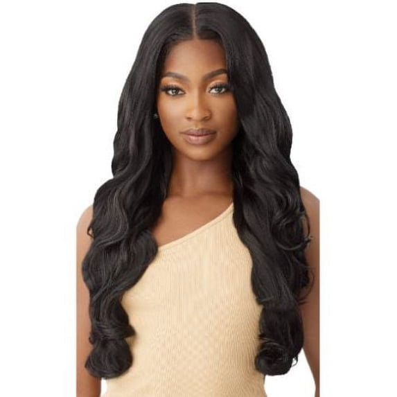 Outre Batik Body 18" 20" 22" Multi Blend 3 Bundle Wefts - JET BLACK