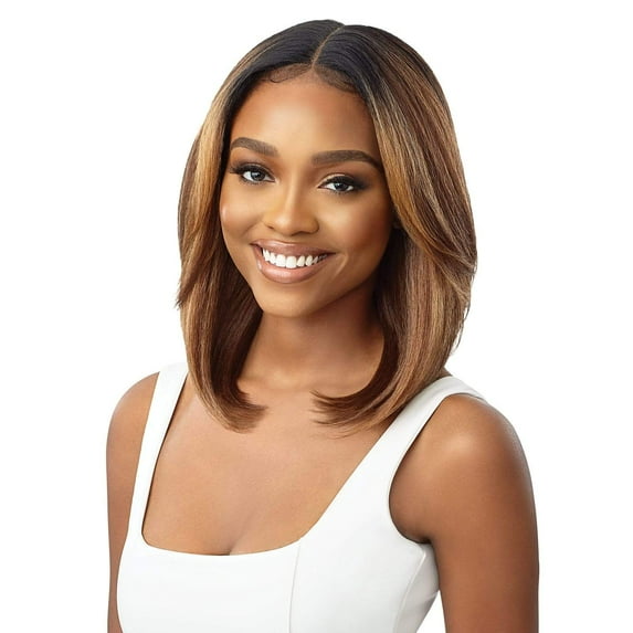 Outre EveryWear Synthetic HD Lace Front Wig - EVERY 15 (DRFF BLACK CHERRY)