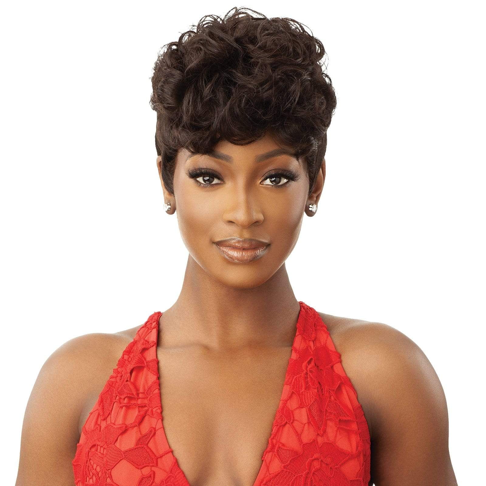 Outre short human hair wigs best sale