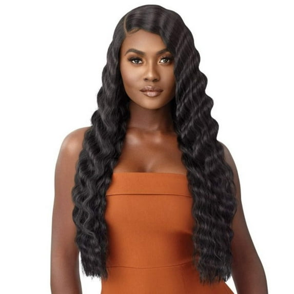 Outre HD Lace Front Wig Crimp Wave Synthetic Wig - Azalyn 28"