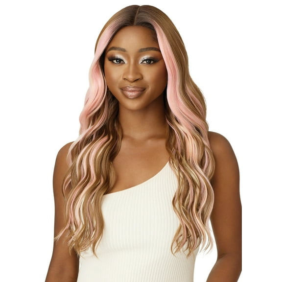 Outre Synthetic Pre-Plucked HD Transparent Lace Front Wig Every 38 QLEWE38