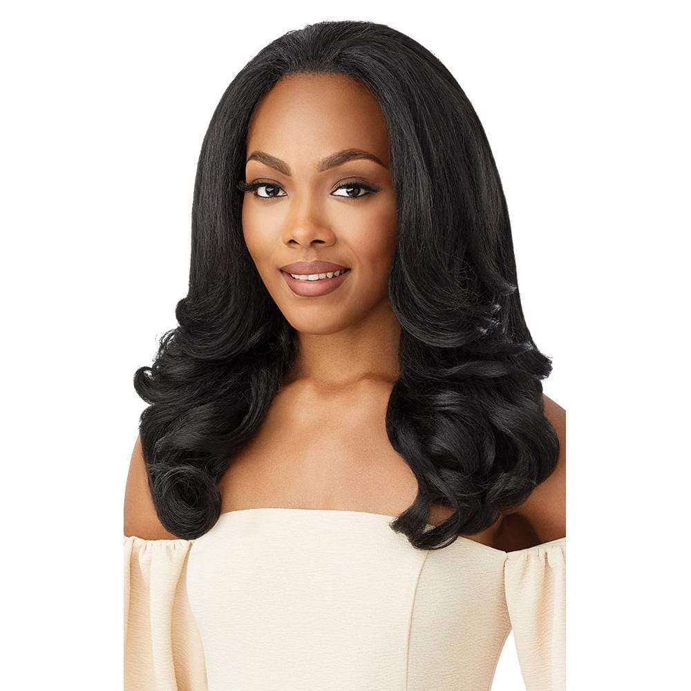 Outre Half Wig Quick Weave Neesha H301 (1B)