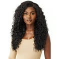 thumbnail image 1 of Outre Human Hair Blend Glueless HD 5X5 Lace Closure Wig Malaysian Deep 26" (DRGIBRN), 1 of 5