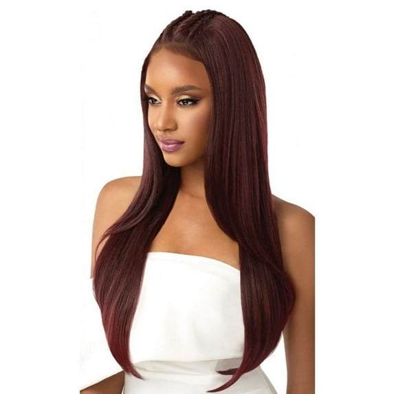 Outre Lace Front Wig - Perfect Hair Line 13X6 - Pre-Braided - Iman
