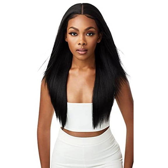 Outre Perfect Hair Line Synthetic 13x6 Lace Front Wig - JAYLANI (1B Off Black)