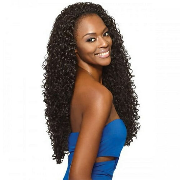 Outre Quick Weave Synthetic Half Wig - Penny 26" (1 Jet Black)