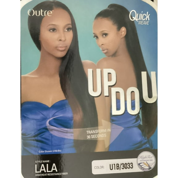 Outre Quick Weave Synthetic Up Do U -Style: LaLa - Color: U1B/3033