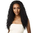 thumbnail image 1 of Outre Quick Weave Wet & Wavy Style Synthetic Half Wig BEACH CURL 24" (1B), 1 of 3