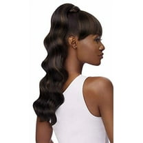 Outre Synthetic Bang x Pony Quick Ponytail - Kayla - 1B