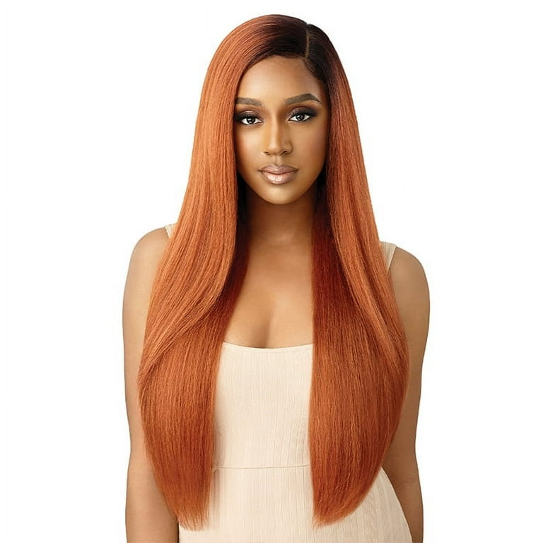 Outre Synthetic HD Lace Front Wig NAT YAKI 30