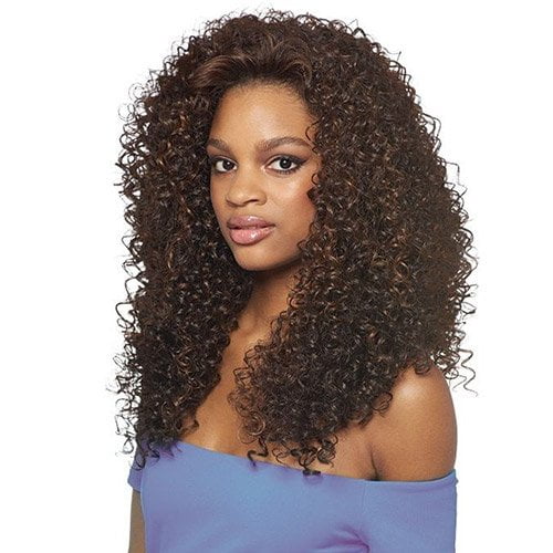Outre Synthetic Hair Half Wig Quick Weave Batik Dominican Curly (DR425)