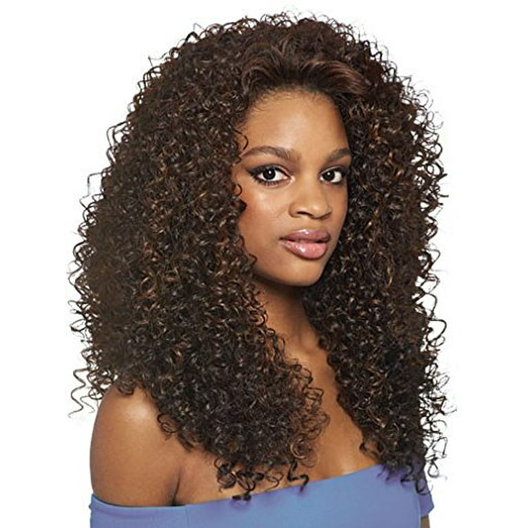 Outre Synthetic Hair Half Wig Quick Weave Batik Dominican Curly S1B 30